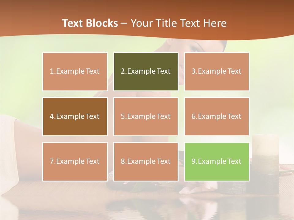 Care Skincare Neck PowerPoint Template