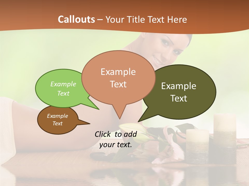 Care Skincare Neck PowerPoint Template