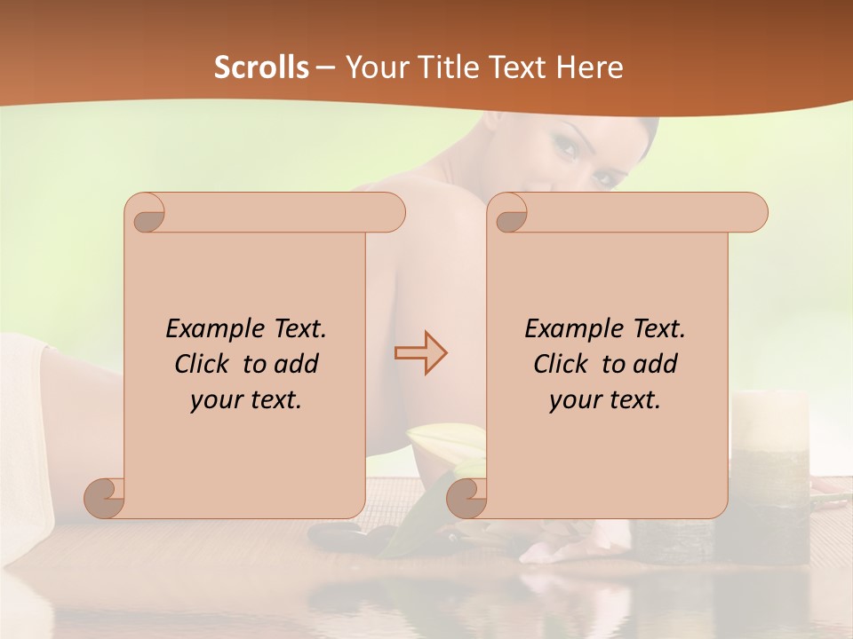Care Skincare Neck PowerPoint Template