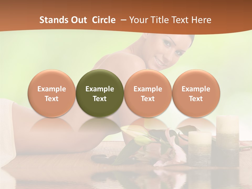 Care Skincare Neck PowerPoint Template