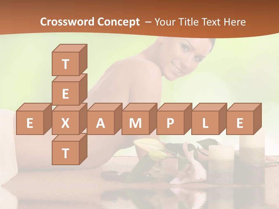 Care Skincare Neck PowerPoint Template