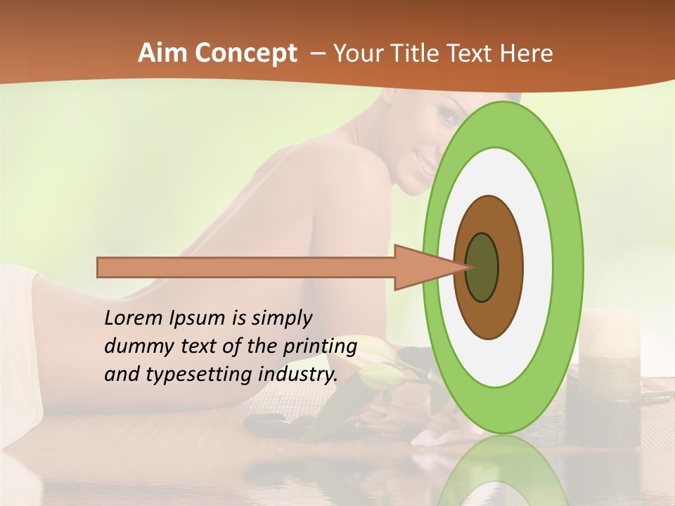 Care Skincare Neck PowerPoint Template