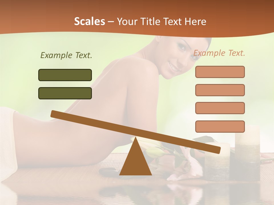 Care Skincare Neck PowerPoint Template