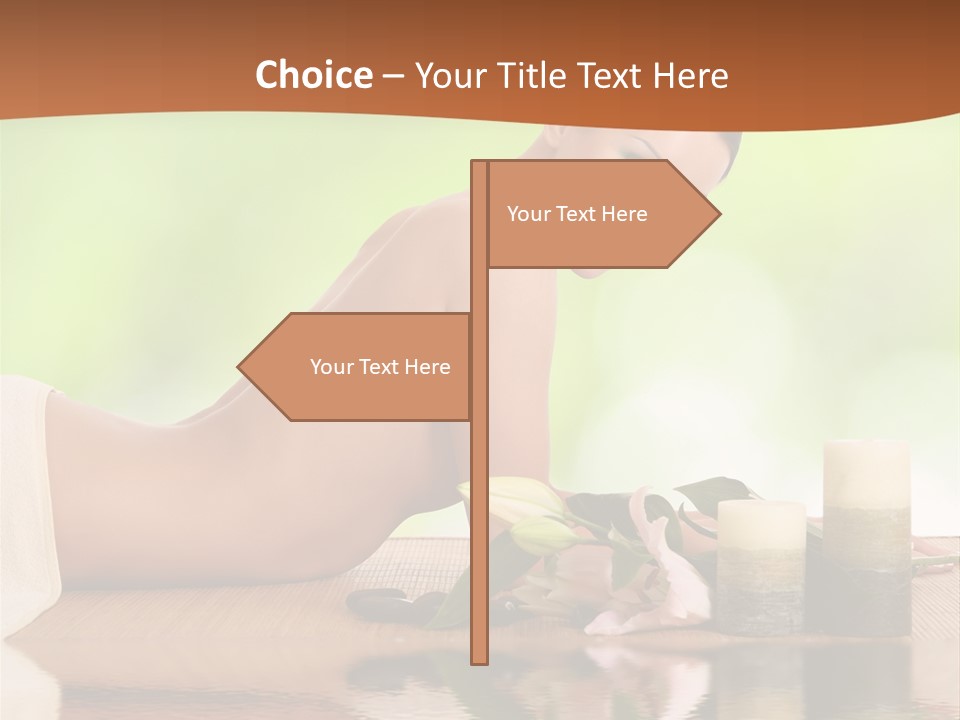 Care Skincare Neck PowerPoint Template