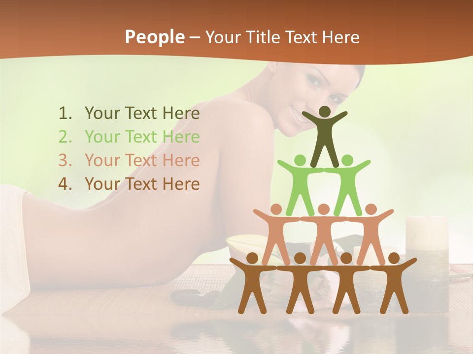 Care Skincare Neck PowerPoint Template