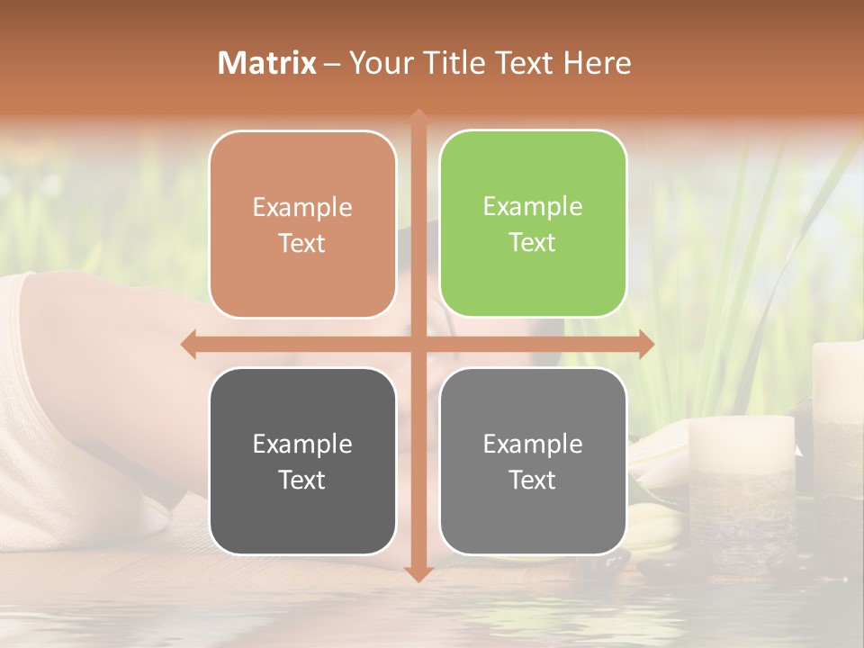 Back Girl Isolated PowerPoint Template