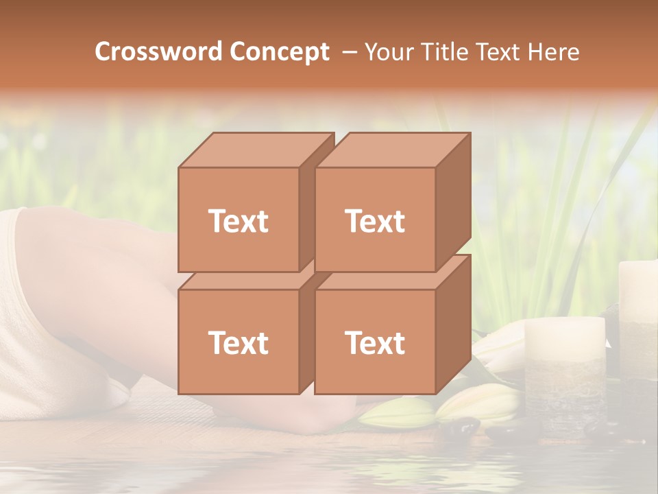 Back Girl Isolated PowerPoint Template