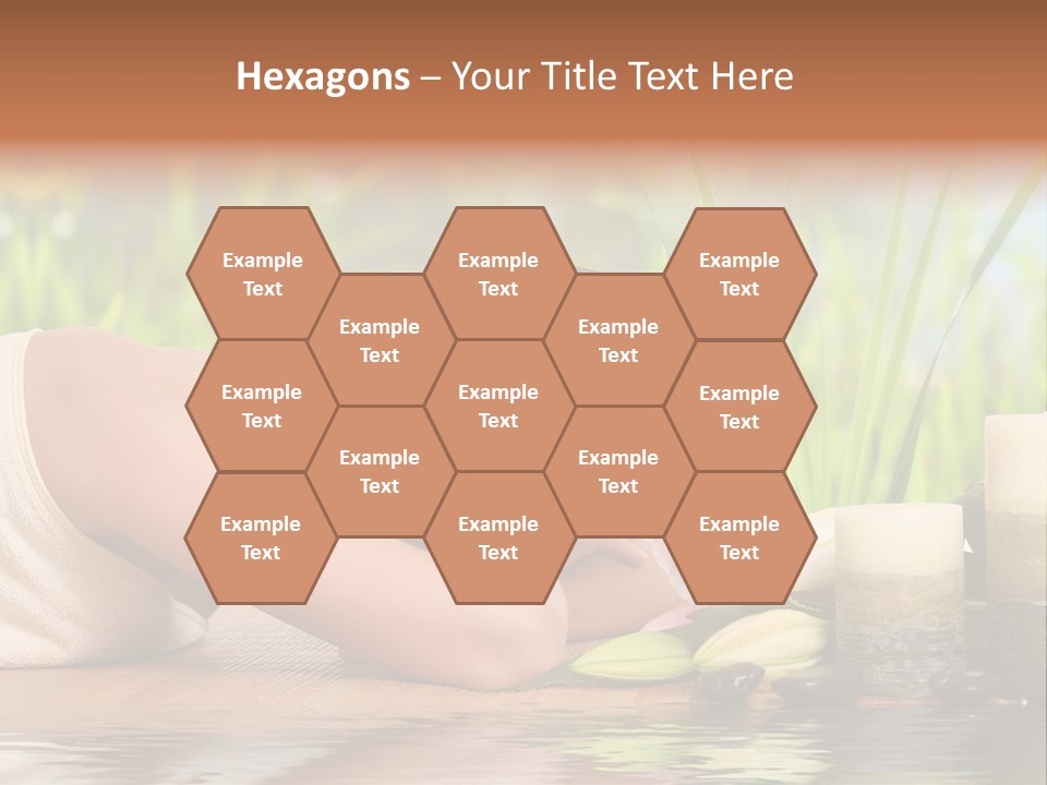 Back Girl Isolated PowerPoint Template