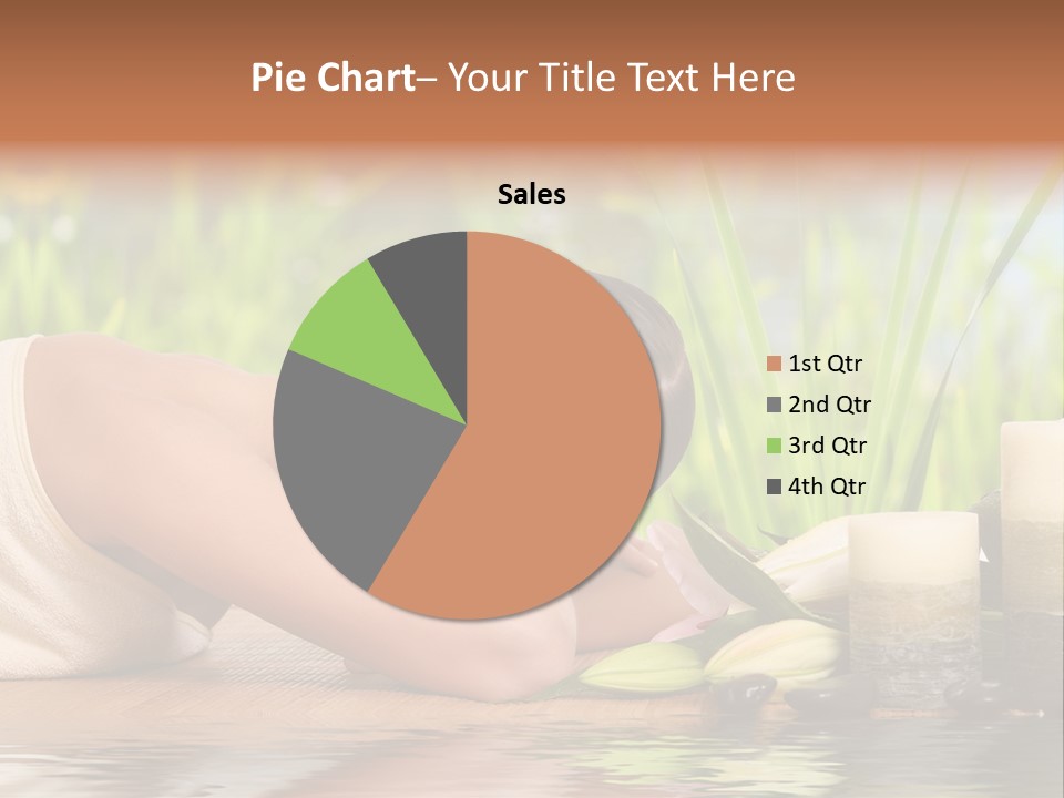 Back Girl Isolated PowerPoint Template