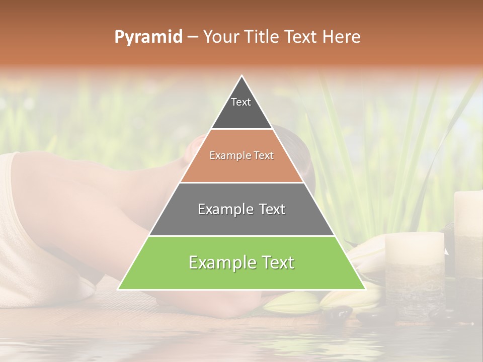 Back Girl Isolated PowerPoint Template