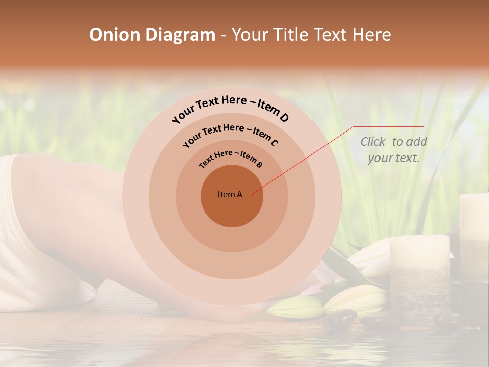 Back Girl Isolated PowerPoint Template