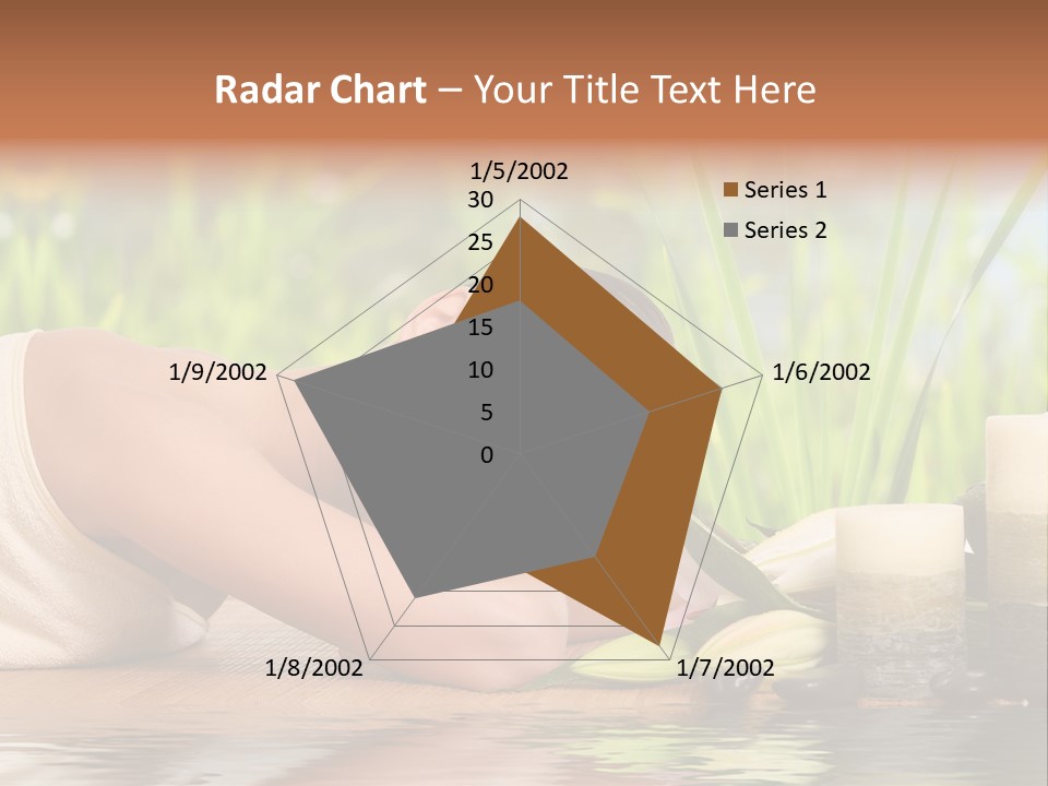 Back Girl Isolated PowerPoint Template