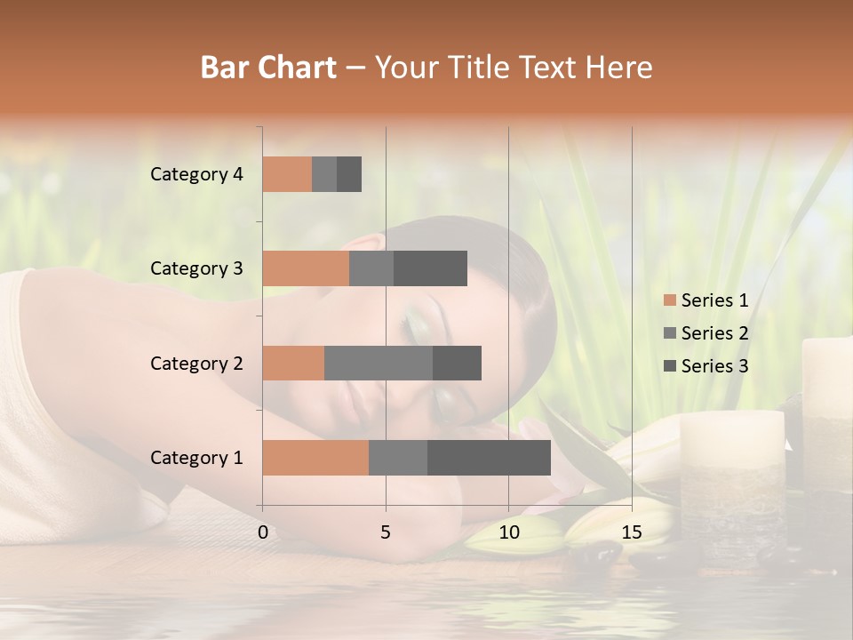 Back Girl Isolated PowerPoint Template