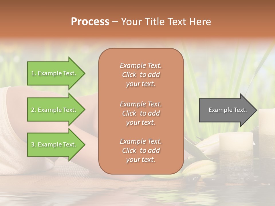 Back Girl Isolated PowerPoint Template