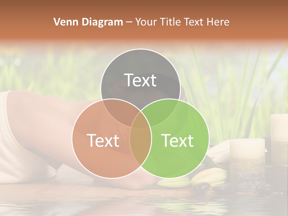 Back Girl Isolated PowerPoint Template