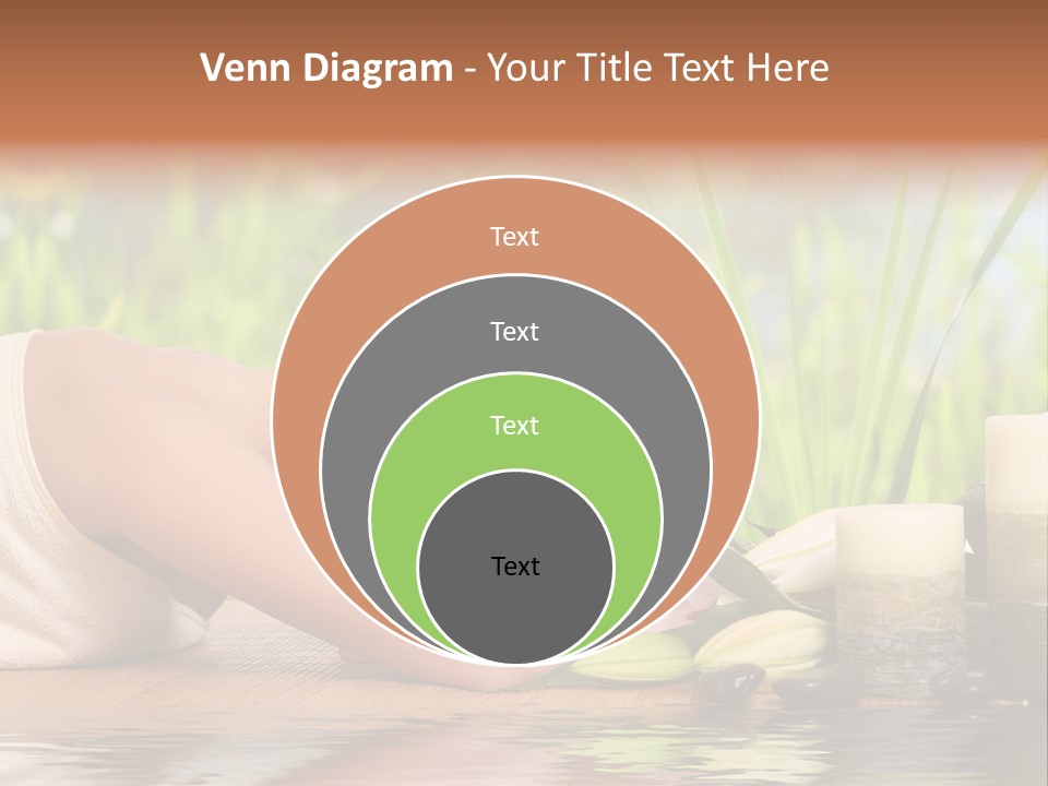 Back Girl Isolated PowerPoint Template