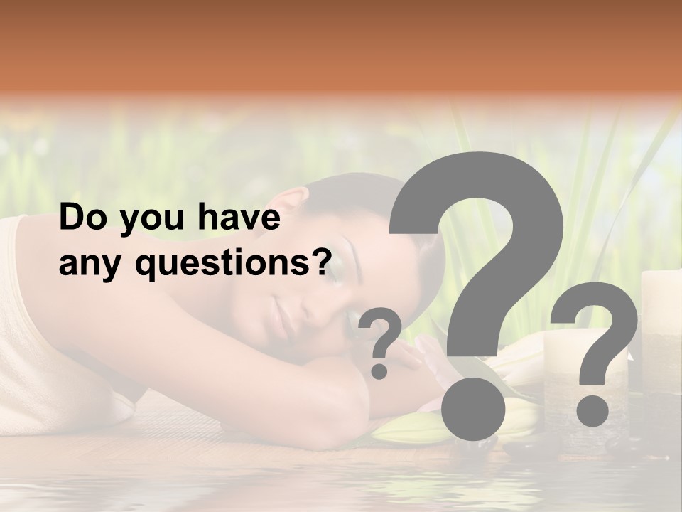 Back Girl Isolated PowerPoint Template