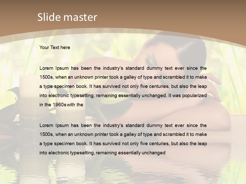 Nude Well Naked PowerPoint Template