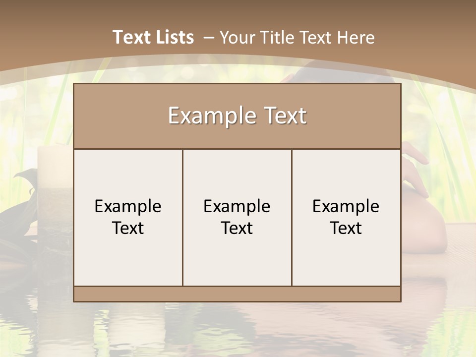 Nude Well Naked PowerPoint Template