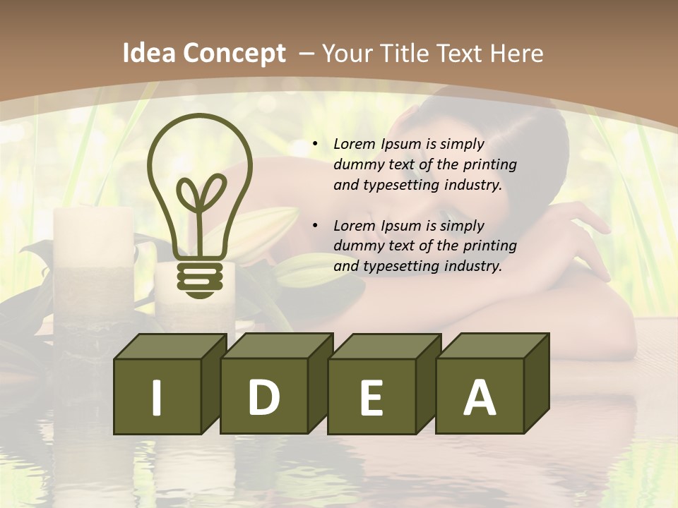 Nude Well Naked PowerPoint Template