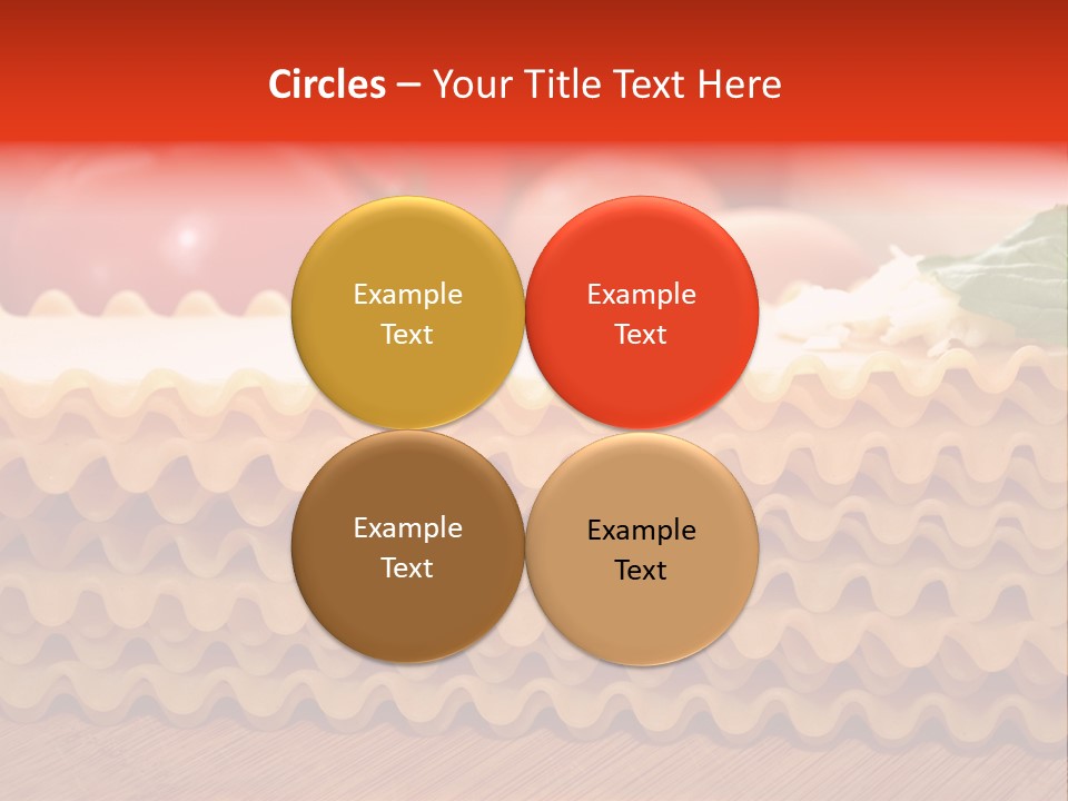 Italy Domestic Lasanga PowerPoint Template