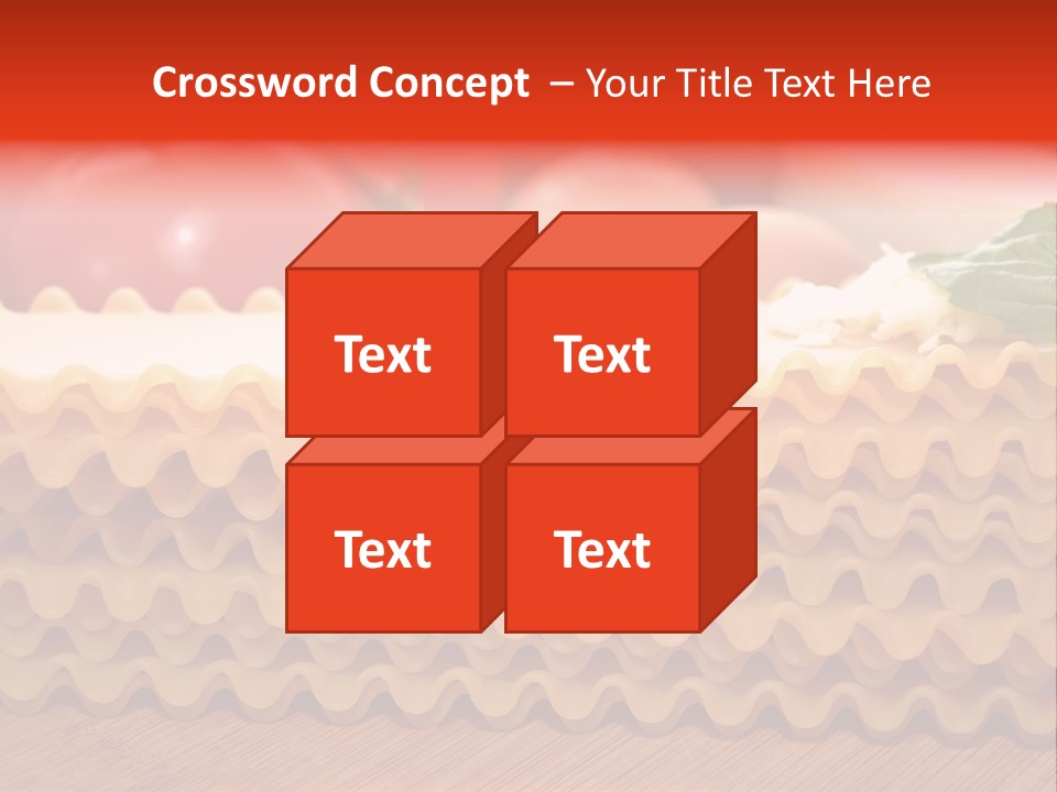 Italy Domestic Lasanga PowerPoint Template