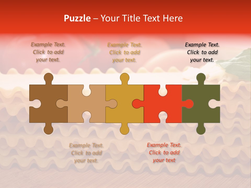 Italy Domestic Lasanga PowerPoint Template