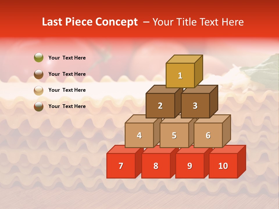 Italy Domestic Lasanga PowerPoint Template