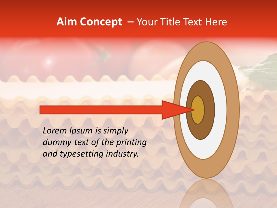 Italy Domestic Lasanga PowerPoint Template