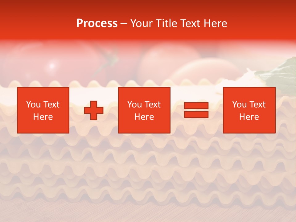 Italy Domestic Lasanga PowerPoint Template