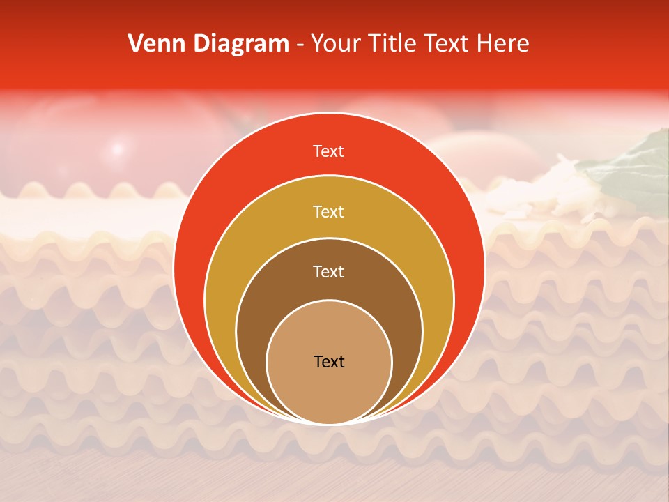 Italy Domestic Lasanga PowerPoint Template