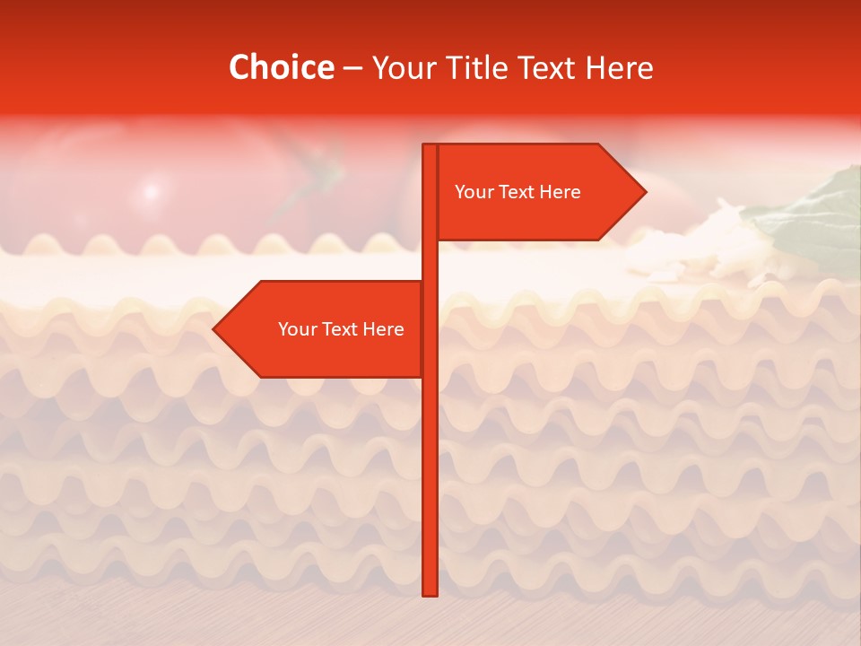 Italy Domestic Lasanga PowerPoint Template