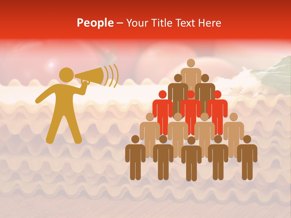 Italy Domestic Lasanga PowerPoint Template