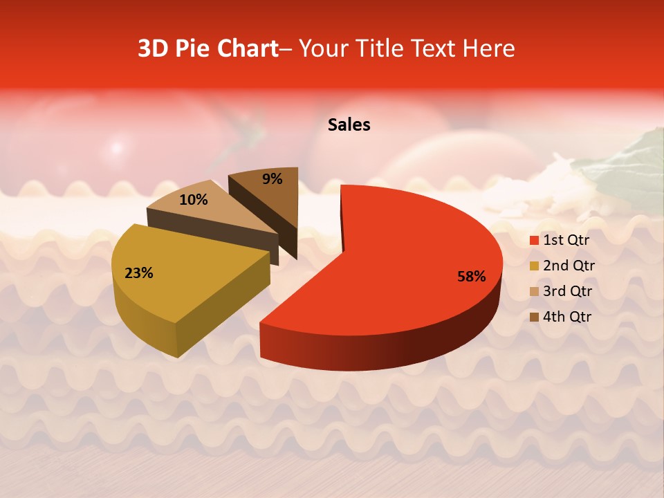 Italy Domestic Lasanga PowerPoint Template