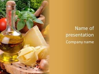 Mediterranean Nutrition Romano PowerPoint Template