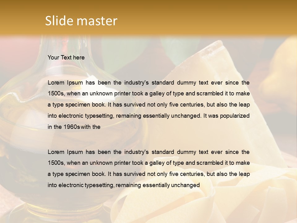 Mediterranean Nutrition Romano PowerPoint Template