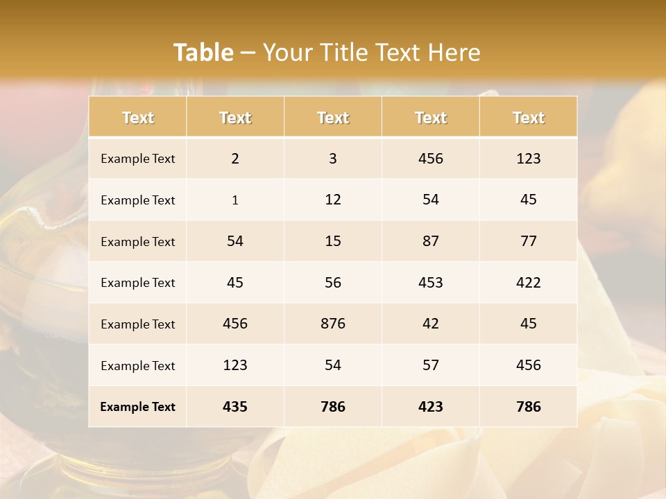 Mediterranean Nutrition Romano PowerPoint Template