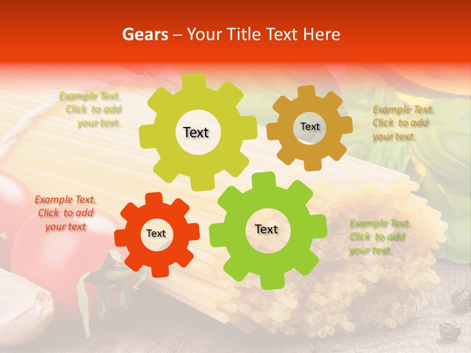 Diet Noodle Eating PowerPoint Template