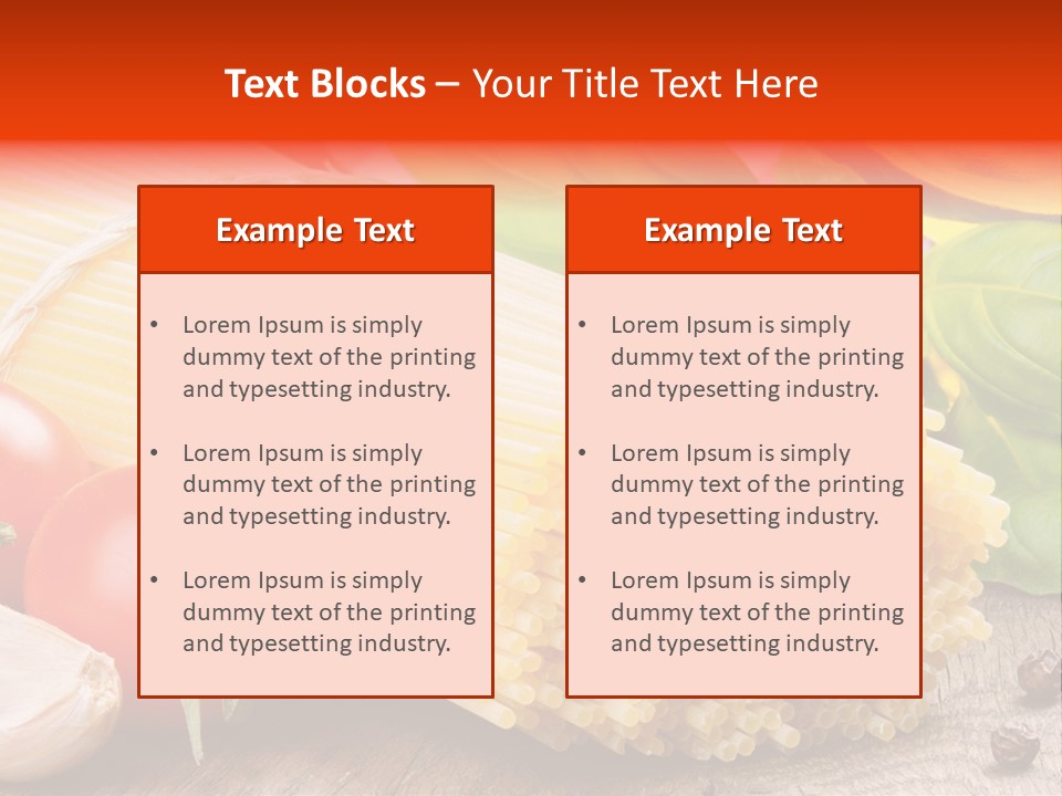 Diet Noodle Eating PowerPoint Template