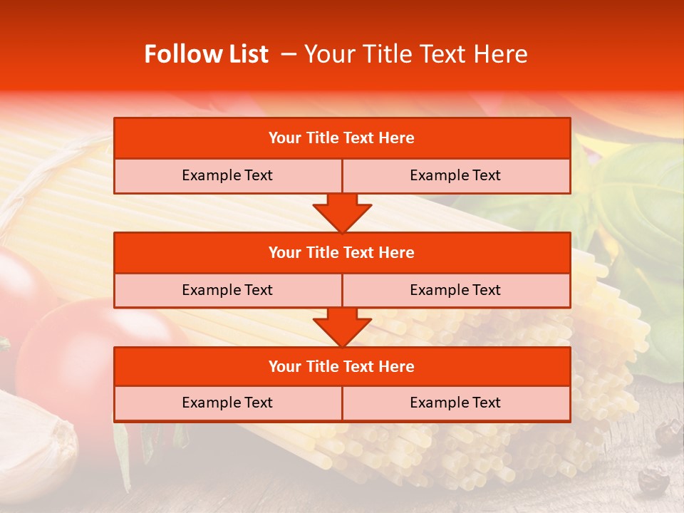 Diet Noodle Eating PowerPoint Template