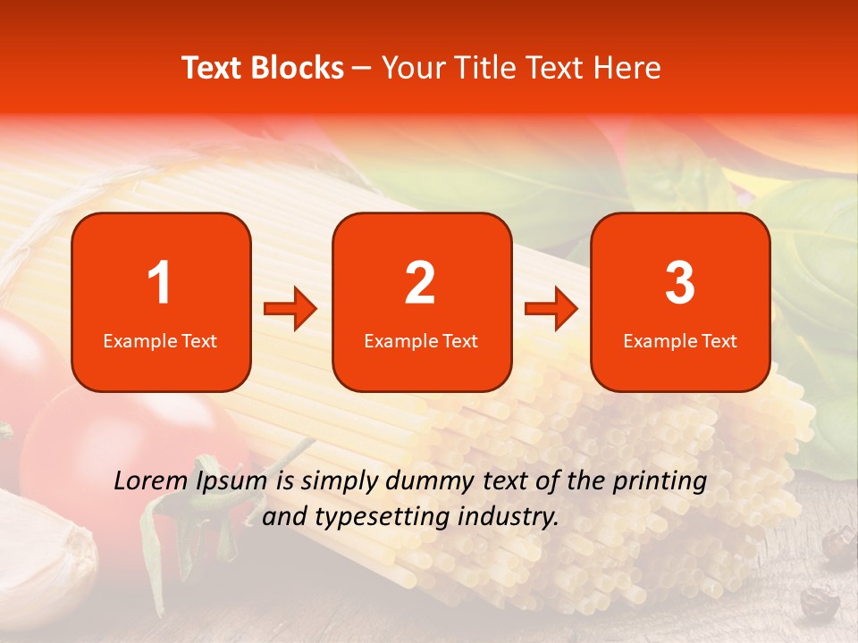 Diet Noodle Eating PowerPoint Template