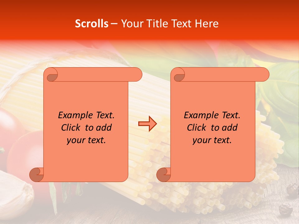 Diet Noodle Eating PowerPoint Template
