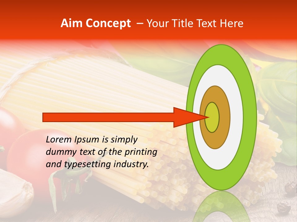 Diet Noodle Eating PowerPoint Template