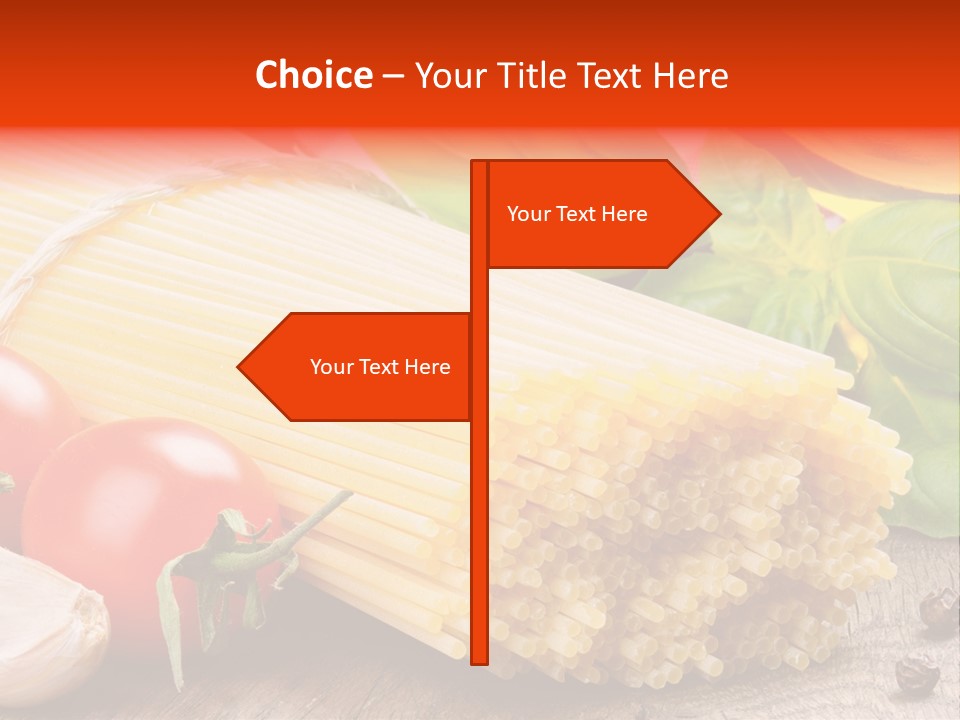 Diet Noodle Eating PowerPoint Template