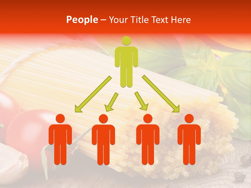 Diet Noodle Eating PowerPoint Template