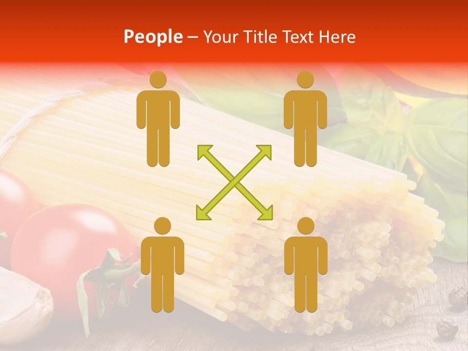 Diet Noodle Eating PowerPoint Template