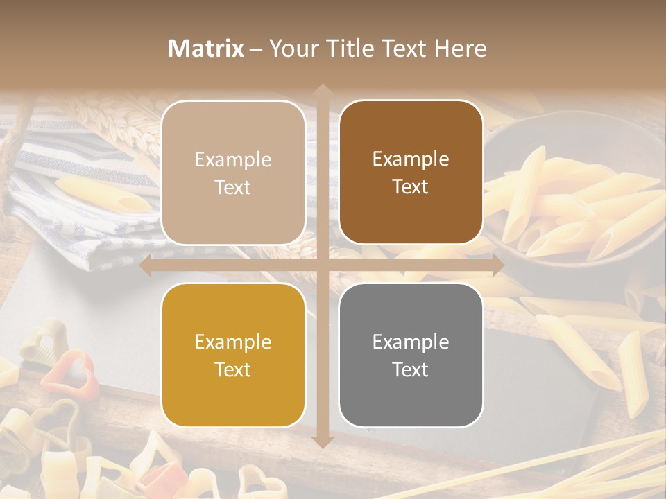 Recipe Announce Organic PowerPoint Template