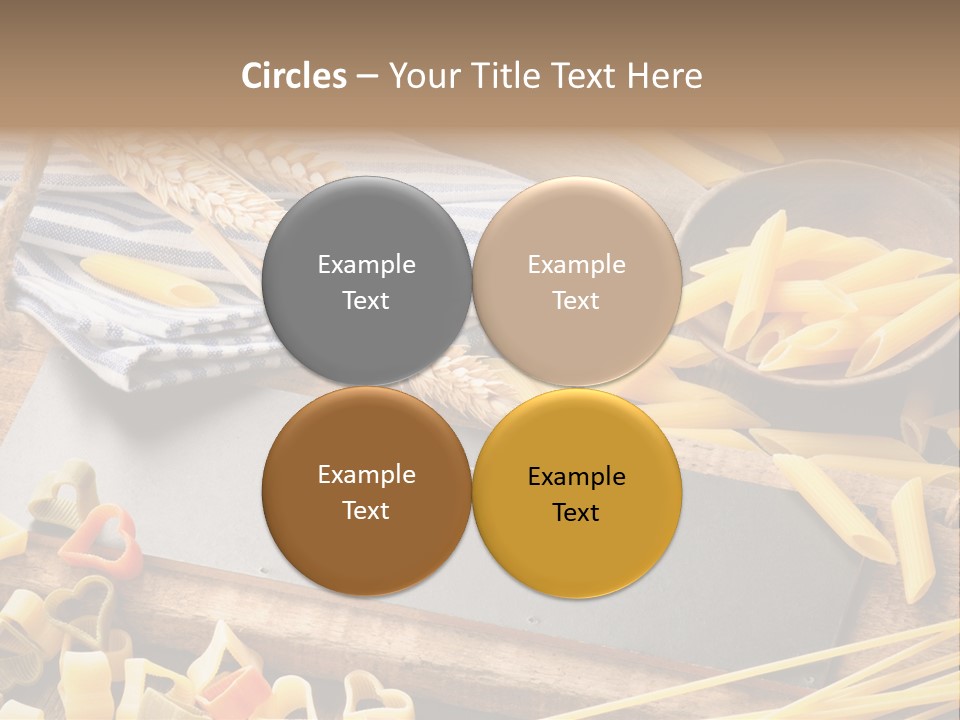 Recipe Announce Organic PowerPoint Template