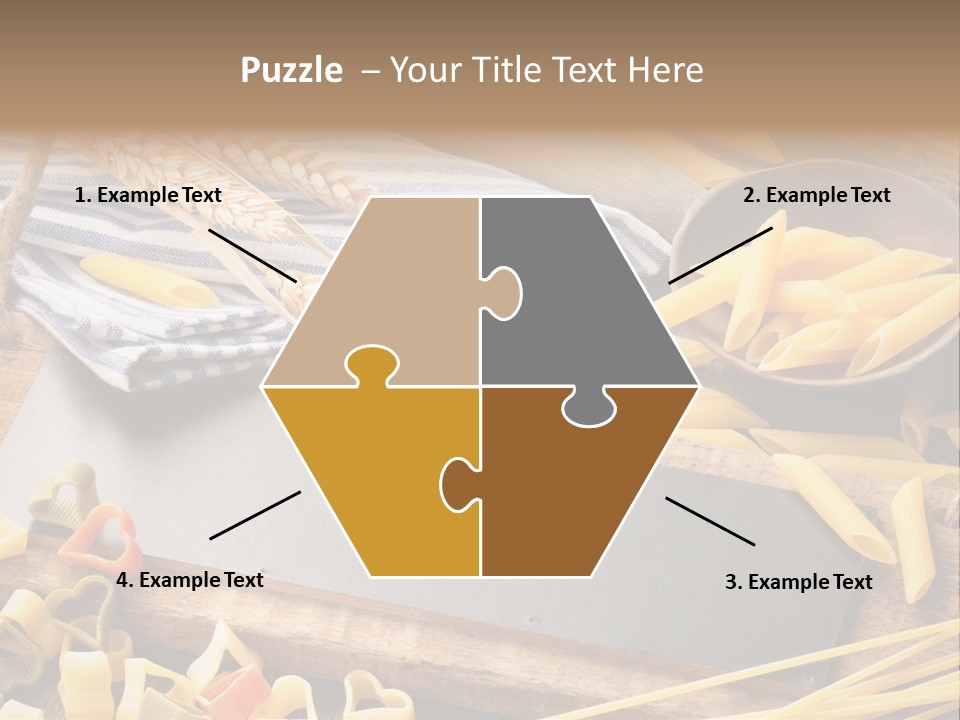 Recipe Announce Organic PowerPoint Template