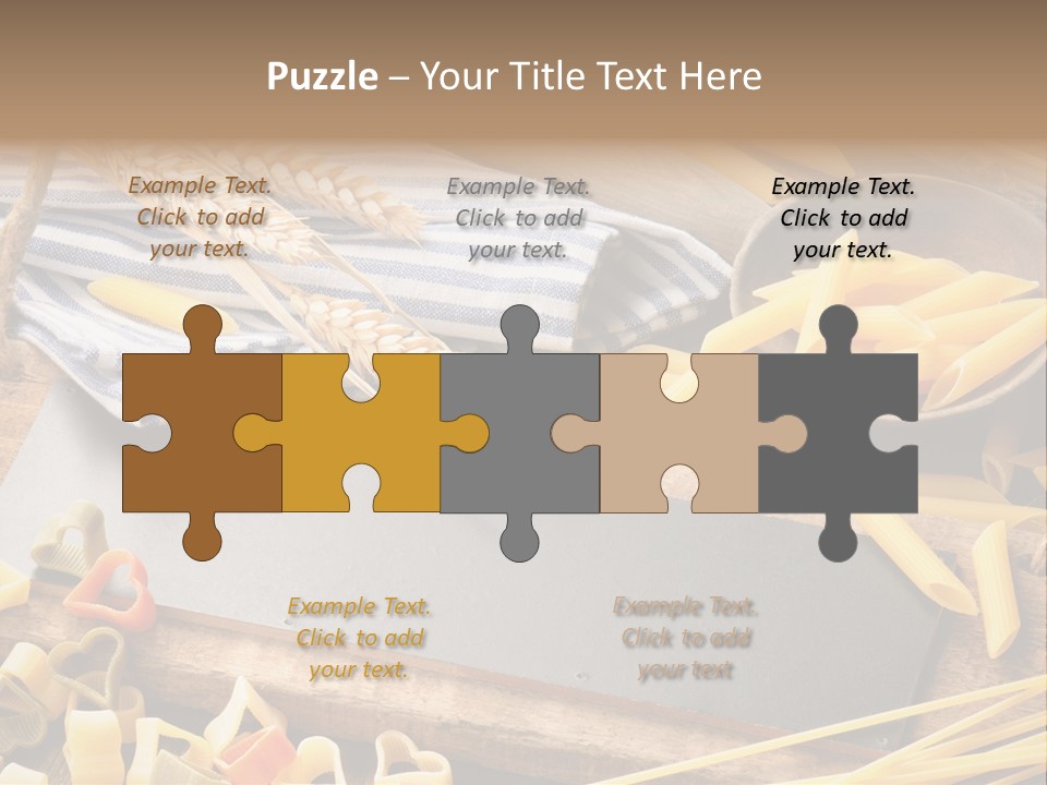 Recipe Announce Organic PowerPoint Template
